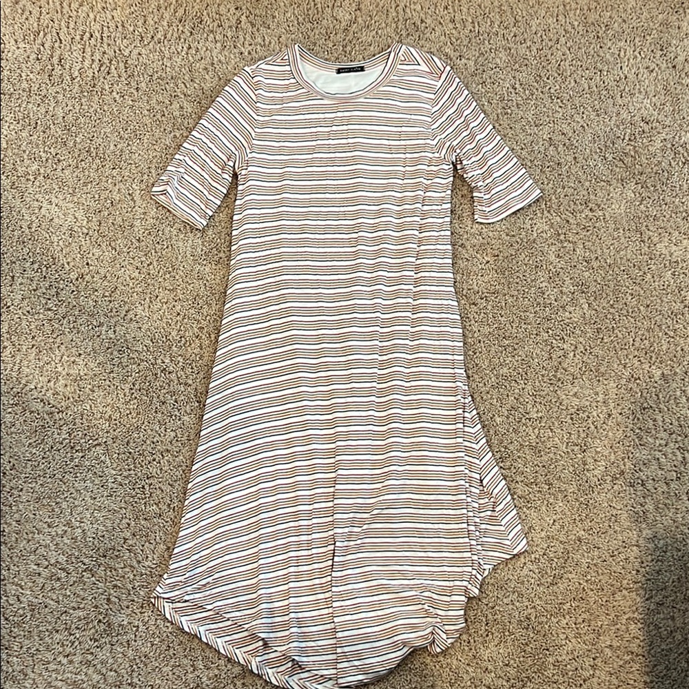 Striped Midi Dress